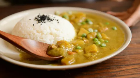 A zöldségcurry nagyon finom és nagyon laktató specialitás