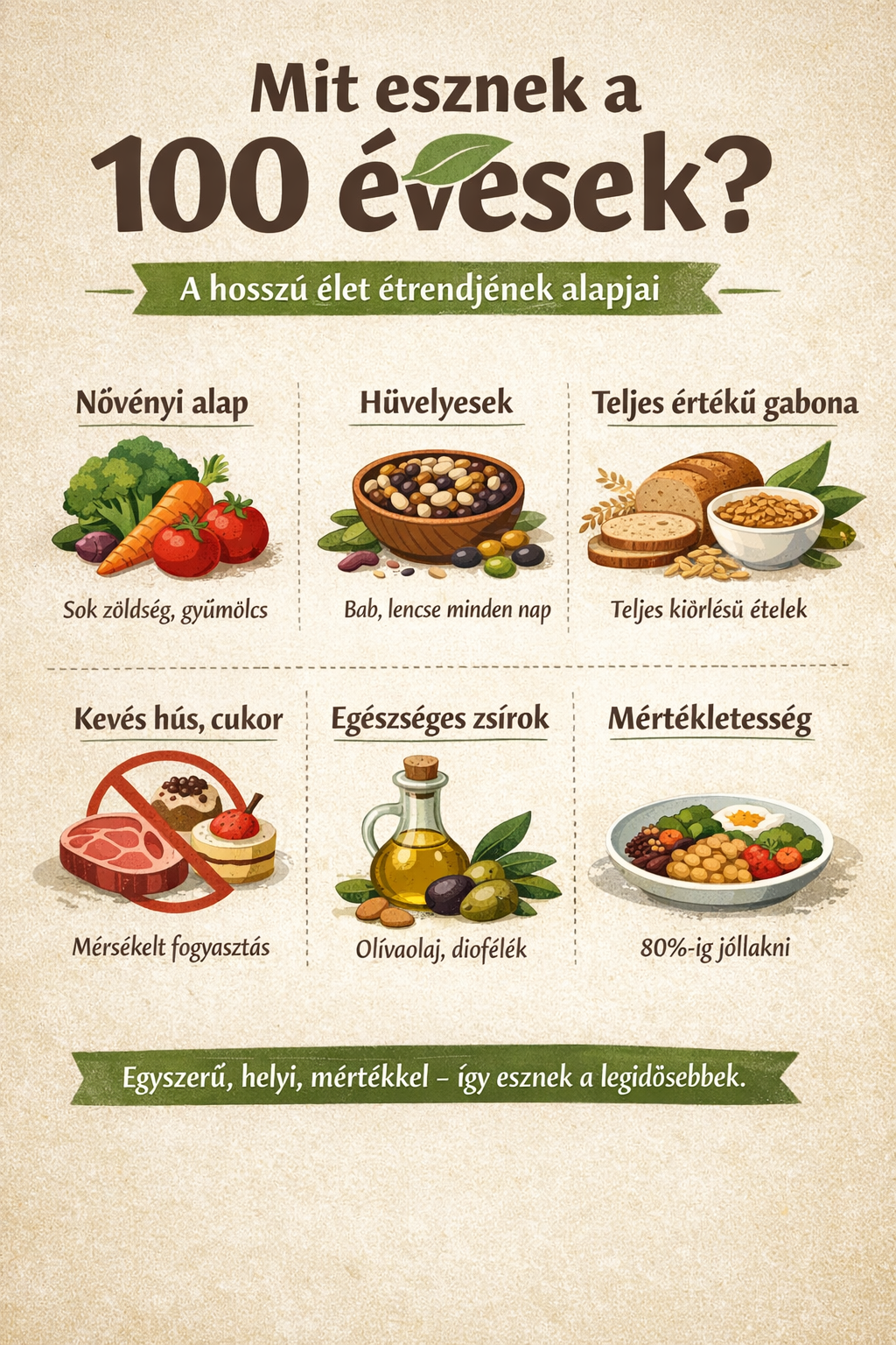 Így esznek a száz évesek