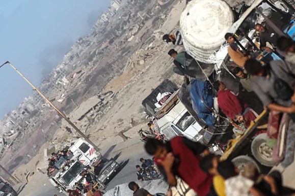 Gaza. A Time nyomán.... Általunk utólag megszerkesztett fotó