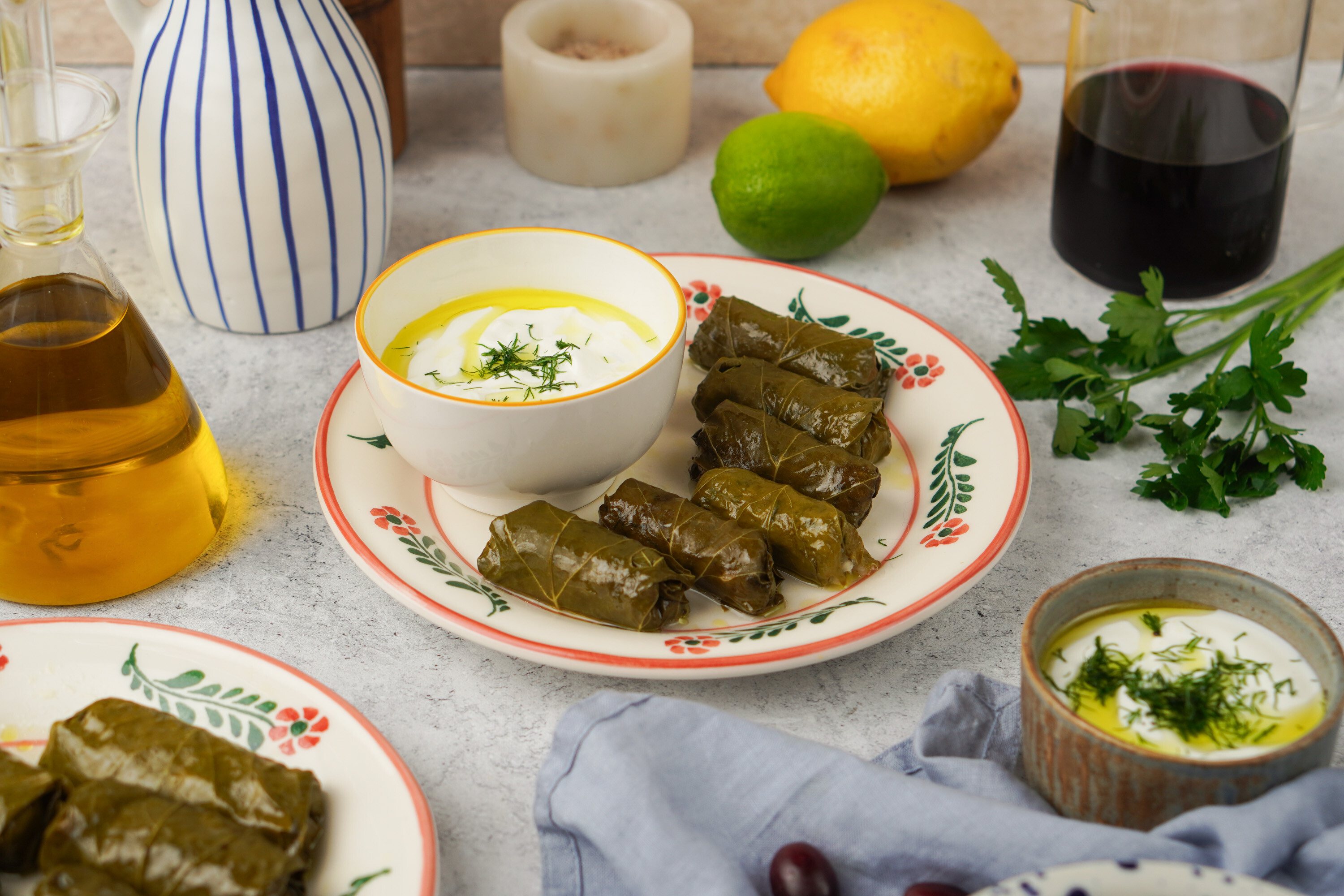 Töltött szőlőlevél