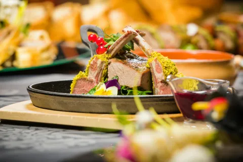A fine dining tálalás művészet