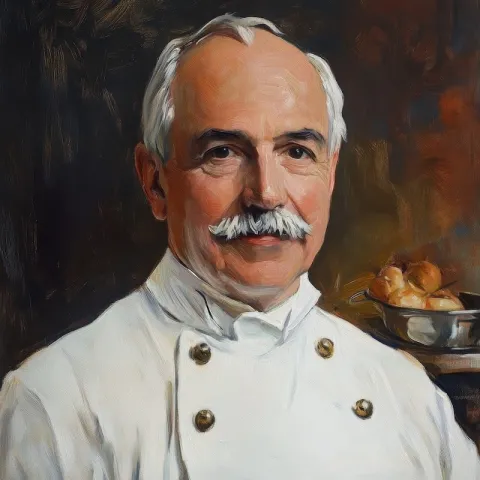 Auguste Escoffier. Fotó: The Reluctant Gourmet